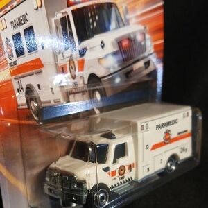 Matchbox Paramedic Ambulance Toy - International Terrastar